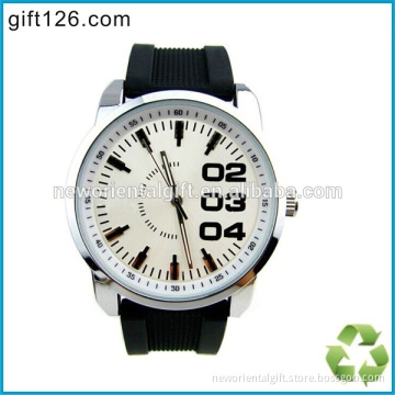 Fashion Stainless Steel silicone Watches for Sports